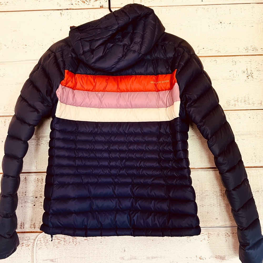 Cotopaxi hooded women’s fuego down jacket